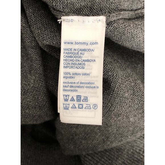 Tommy Hilfiger Men's Size XL Fall Basic Crew Neck Sweater Gray NEW - Picture 6 of 7